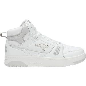 KangaROOS K-Draft Center Mid Sneakers, uniseks, wit/Nimbus Cloud, 43 EU, White Nimbus Cloud, 43 EU