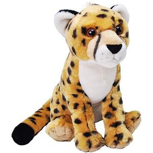 Wild Republic Cuddlekins Cheeta's, knuffeldier, babycadeau voor meisjes en jongens, pluche dier, knuffeldier voor baby's, speelgoed van gerecycled materiaal, 30 cm