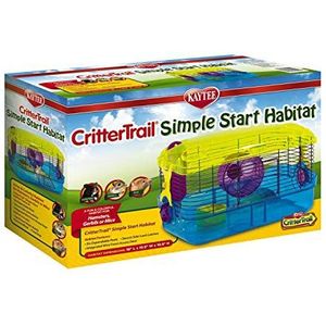 Kaytee CritterTrail Eenvoudige Start Habitat Cage voor kleine dieren, hamsters, Gerbils, muizen
