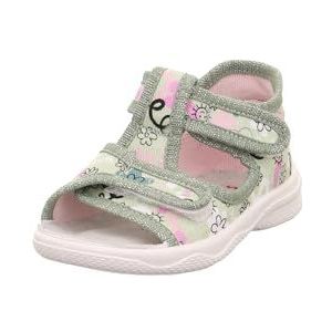 Superfit POLLY pantoffels voor meisjes, Lichtgroen 7500, 18 EU Weit