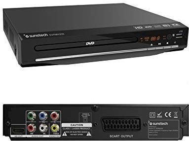 Sunstech - DVPMH225 - DVD en TDT-Speler - Zwart