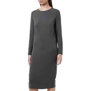 DreiMaster Vintage Midi-jurk voor dames, donkergrijs, S