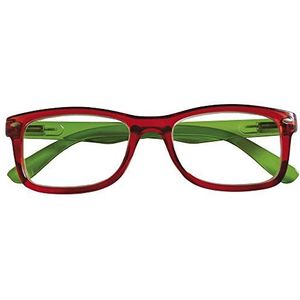 El Charro leesbril model Nebraska rood/groen, Diottria + 1-1 product