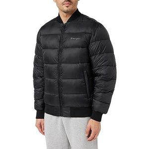 Champion Legacy Outdoor-Bomber Gevulde jas voor heren, Zwart, XL