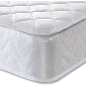 Extreme Comfort Cooltouch Plus Ortho Essentials Hybrid Coil & Cooling Blauw Memory Foam Pinna-Coil Bonnell Binnenveer Maximale Waarde Matras Pluche Feel, 18 cm Diep, 2ft6 Kleine Single
