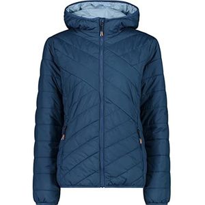 CMP - Woman Jacket Fix Hood, Woman, Blue Ink, 34