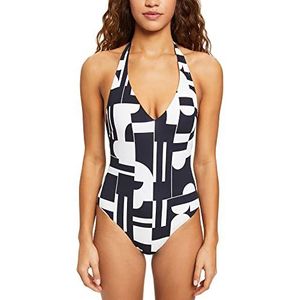 ESPRIT Bodywear Cube Beach damesbadpak, zwart 3, 44 B, Zwart (black 3), B