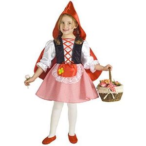 Ciao Cappuccetto Rosso kostuum Bambina kostuum voor meisjes, rood, 3-4 Jaren