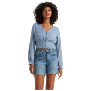 Levi's - Tamara LS Blouse - Med Indigo - Dames