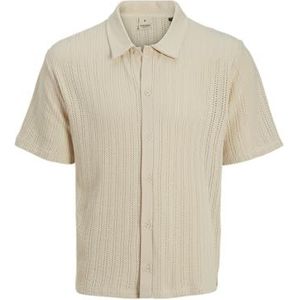 Jprbluhenry Ss Shirt, wit (whitecap gray), S