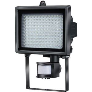 Brennenstuhl LED-lamp L130 PIR IP44 met infrarood bewegingsmelder outdoor zwart, 1173380