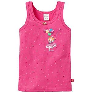 Schiesser Onderhemd voor meisjes, rood (pink 504), 92 cm