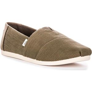 TOMS Heren Alpargata Loafer Flat, Kantine Refibra, 8 UK, Kantine Refibra, 42 EU