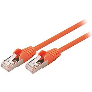 Valueline vlcp85121o50 5 m Cat5e SF/UTP (S-FTP) Orange netwerkkabel Oranje – netwerkkabel (5 m, Cat5e, RJ-45, RJ-45, Male/Male, SF/UTP (S-FTP))