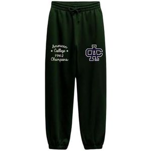 AMERICAN COLLEGE USA Joggingbroek voor jongens, donkergroen, 16 jaar, dark green, 16 Jaar