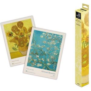 Grupo Erik Poster - Van Gogh Museum - Set of 2 Mini Posters 15 x 20.5 inches / 38 x 52 cm - Art Poster Shipped Rolled Up In A Protective Box - Van Gogh Gifts