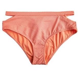 Koton Dames Tissued Bikini Bottom Cut Out Detail Swim Wear, oranje (200), 40