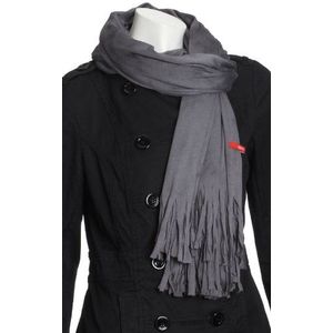 ESPRIT Jersey stola H15247 dames accessoires/sjaals & doeken, grijs (mineraal), One Size (Fabrikant maat:ONESIZE)