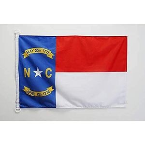 North Carolina vlag 90x60cm - USA Staatsvlag - USA - USA 60 x 90 cm Buitenvlag Special - Vlaggen - AZ VLAG
