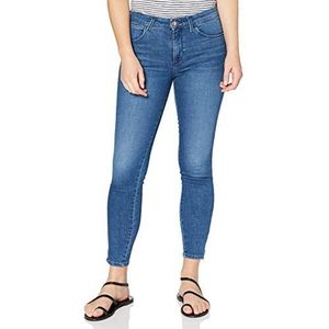 Wrangler Skinny Crop Zip Jeans voor dames