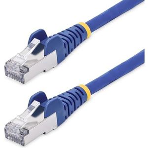 StarTech.com 50cm CAT8 Netwerkkabel, Blauw, Snagless RJ45, 25G/40G 2000MHz, 100W PoE, S/FTP, 26AWG 100% Koperdraad, LSZH