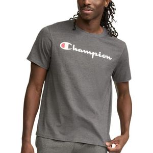 Champion Klassiek jersey T-shirt voor heren, Graniet Hei, XXL
