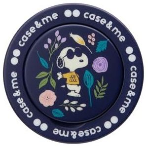 case&me Peanuts Universele Smartphone-Houder Magnetische iPhone-Houder Compatibel met MagSafe, Blauw met Bloemen