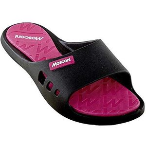 Mosconi Olympic damessandalen, sportschoenen, Zwart Fuchsia, 36 EU