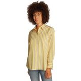 Tommy Hilfiger - Ess Poplin Easy Fit Shirt - Geel - Dames