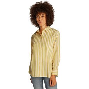 Tommy Hilfiger - Ess Poplin Easy Fit Shirt - Geel - Dames