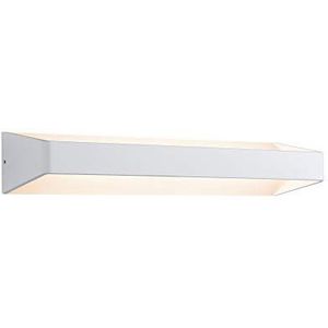 Paulmann 70791 LED plafondlamp wandlamp Bar vierkant incl. 1x10,5 watt plafondlamp wit woonkamerlamp alu ganglamp 2700 K