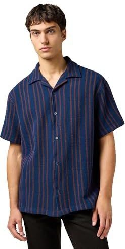 Wrangler - Resort - Overhemd - Korte Mouwen - Strepenpatroon