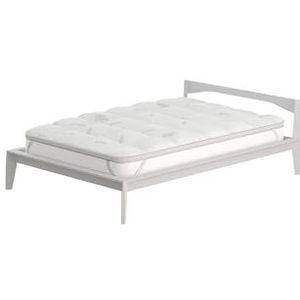 Plus gewatteerde topper, matrasbeschermer, 80 x 195 cm