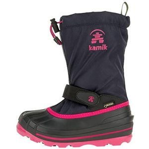 Kamik Waterbug8 G sneeuwlaarzen voor kinderen, uniseks, Blauw Navy Rose Marine Rose Nro, 35 EU