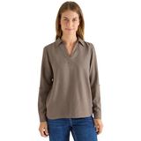 CECIL Melange Blouse Cocoa Taupe Melange L