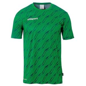 Uhlsport - T-shirt - Korte Mouwen - Zwart - Polyester - Recycled