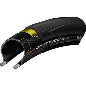 Continental Set Grand Prix Attack & Force, Pneumatico Unisex Adulto, Nero, 700 x 23/25C