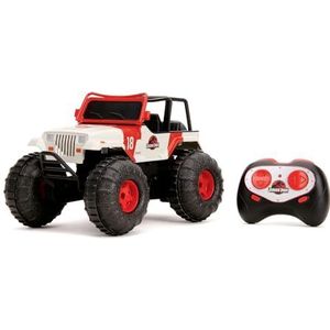 Jada Toys 253255045 - Jurassic Park RC Sea and Land Jeep 1:16