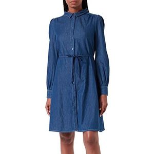 Noppies Maternity Damesjurk Oberlin Nursing Jurk met lange mouwen, Vintage Blue-P146, M