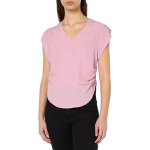 Pinko Melpomene Crepe DE Chine Shirt, N98_orchideeënrook, 38 NL