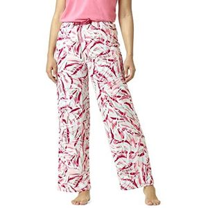HUE Dames bedrukte gebreide pyjama-slaapbroek pyjama onderstuk, Lotus - Love Strikes, XL