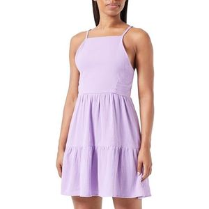 NALLY Dames Mini Slipdress 19323087-NA02, lila, S, paars, S