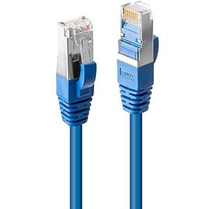 LINDY 45640 0,3 m Cat.6 S/FTP LSZH netwerkkabel, blauw