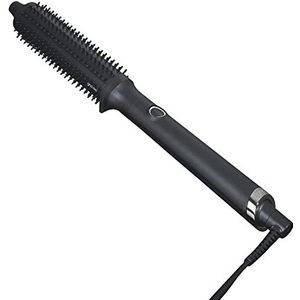 ghd Rise Hetelucht-haarborstel, professionele volumegevende föhn-krulborstel voor het drogen van het haar voor maximale grip met haarvriendelijke optimale stylingtemperatuur, zwart