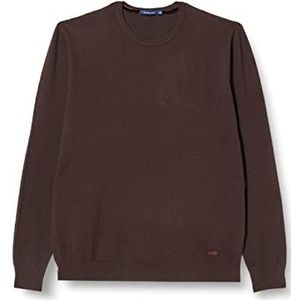 Gianni Lupo GL33398-F22 Pullover Coffee, 4XL heren, Koffie.