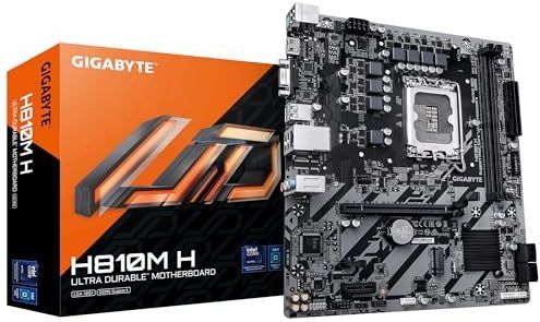 GIGABYTE H810M H - Moederbord - Micro ATX - Intel H810 - 128 GB Geheugen