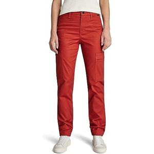 G-STAR RAW Slim cargobroek voor dames, Oranje (Rooibos Tea D23572-c072-g052), 28W x 34L