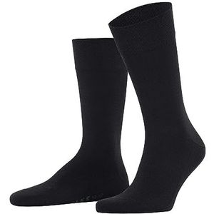 FALKE Heren Sokken Sensitive New York M SO Lyocell Met comfort tailleband 1 Paar, Blauw (Dark Navy 6375) nieuw - milieuvriendelijk, 39-42