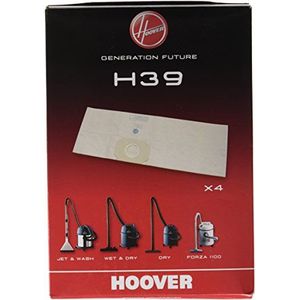 Hoover 09189051 papieren stofzak H39 x 4