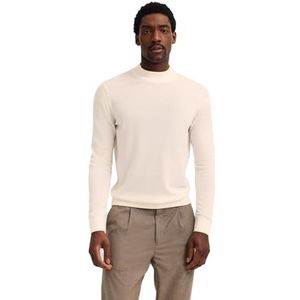 Bugatti - Coltrui - Ecru - Regular Fit - Van Merinowol-Zijde Mix